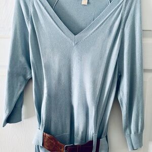 Micheal Kors belted sweater